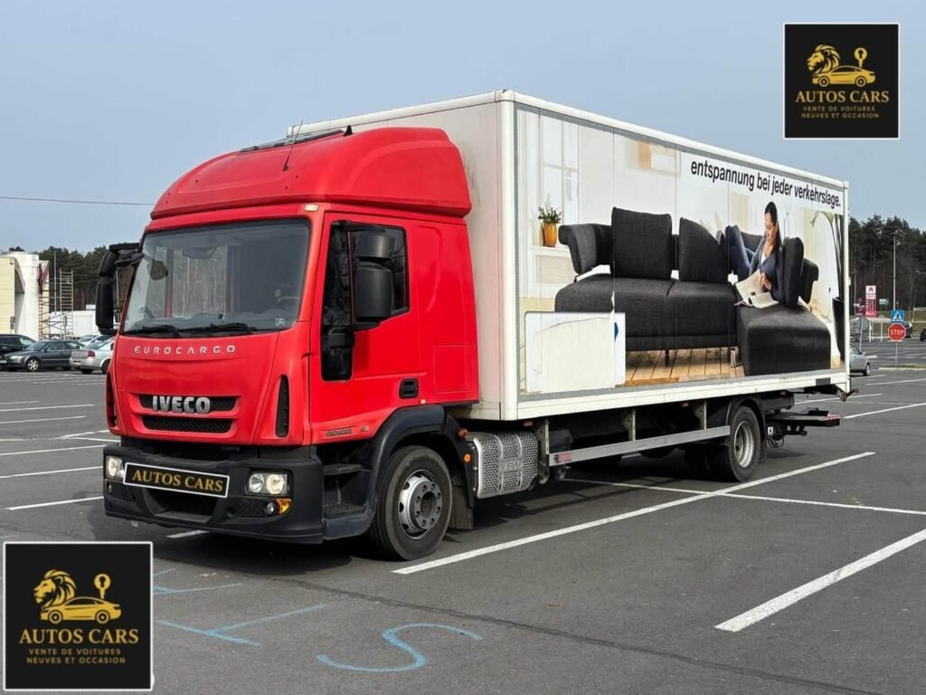 Iveco Eurocargo 120E22 Camion Fourgon Hayon Diesel Manuelle