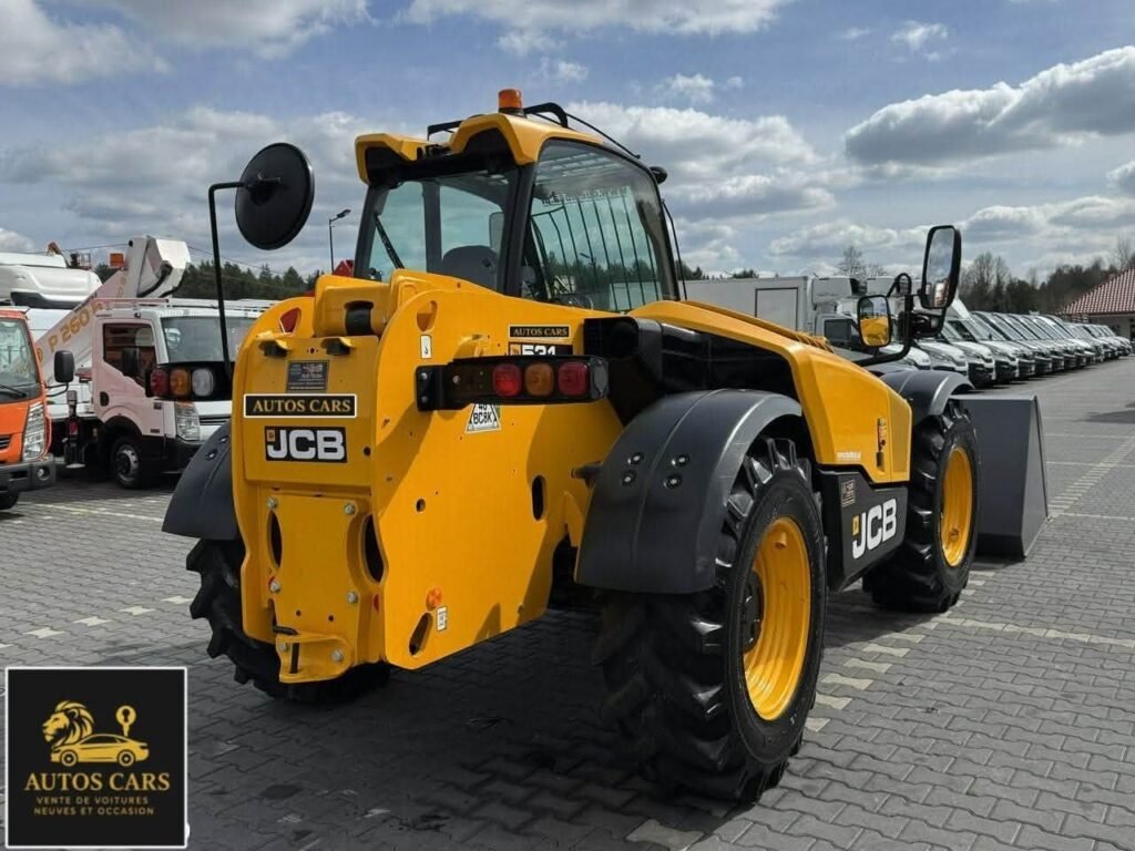 JCB 531-70 Chariot Télescopique Stage V Climatisation 75 CV 640 Heures