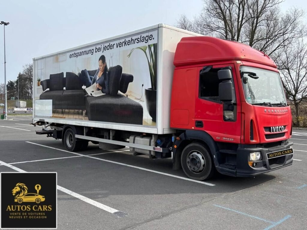Iveco Eurocargo 120E22 Camion Fourgon Hayon Diesel Manuelle