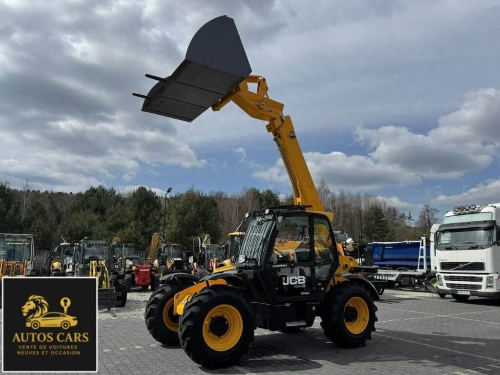JCB 531-70 Chariot Télescopique Stage V Climatisation 75 CV 640 Heures