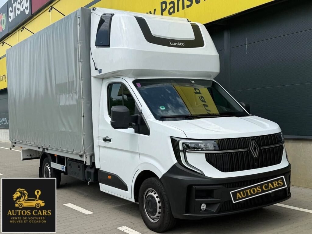 Renault Master Châssis Rideau Cellule Couchette Diesel Manuelle
