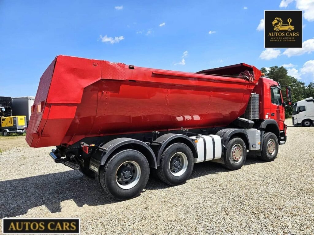 Volvo FMX 410 8X4 Camion Benne TP Euro 6 Diesel Automatique