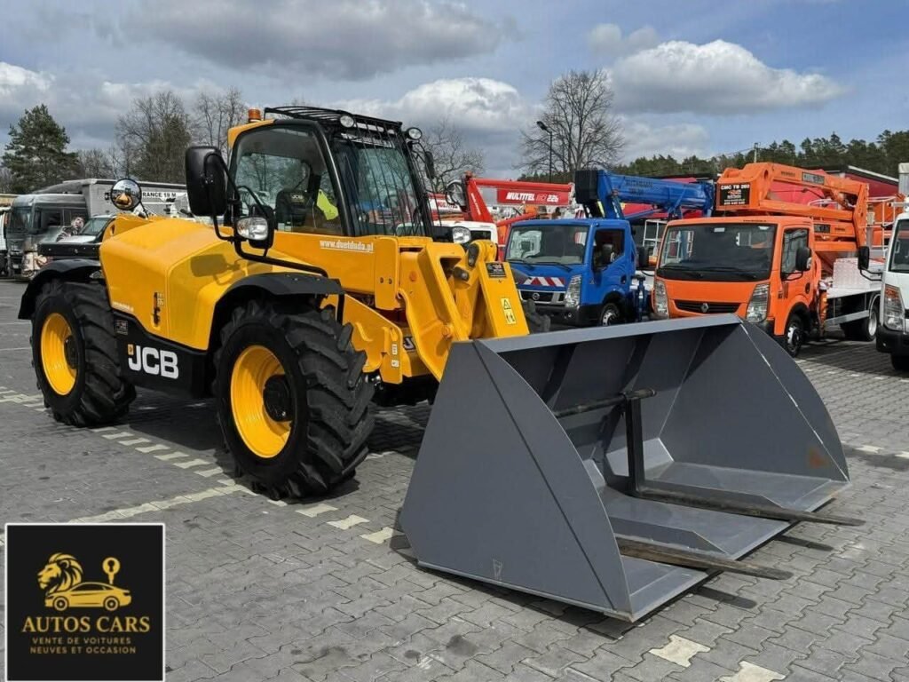 JCB 531-70 Chariot Télescopique Stage V Climatisation 75 CV 640 Heures