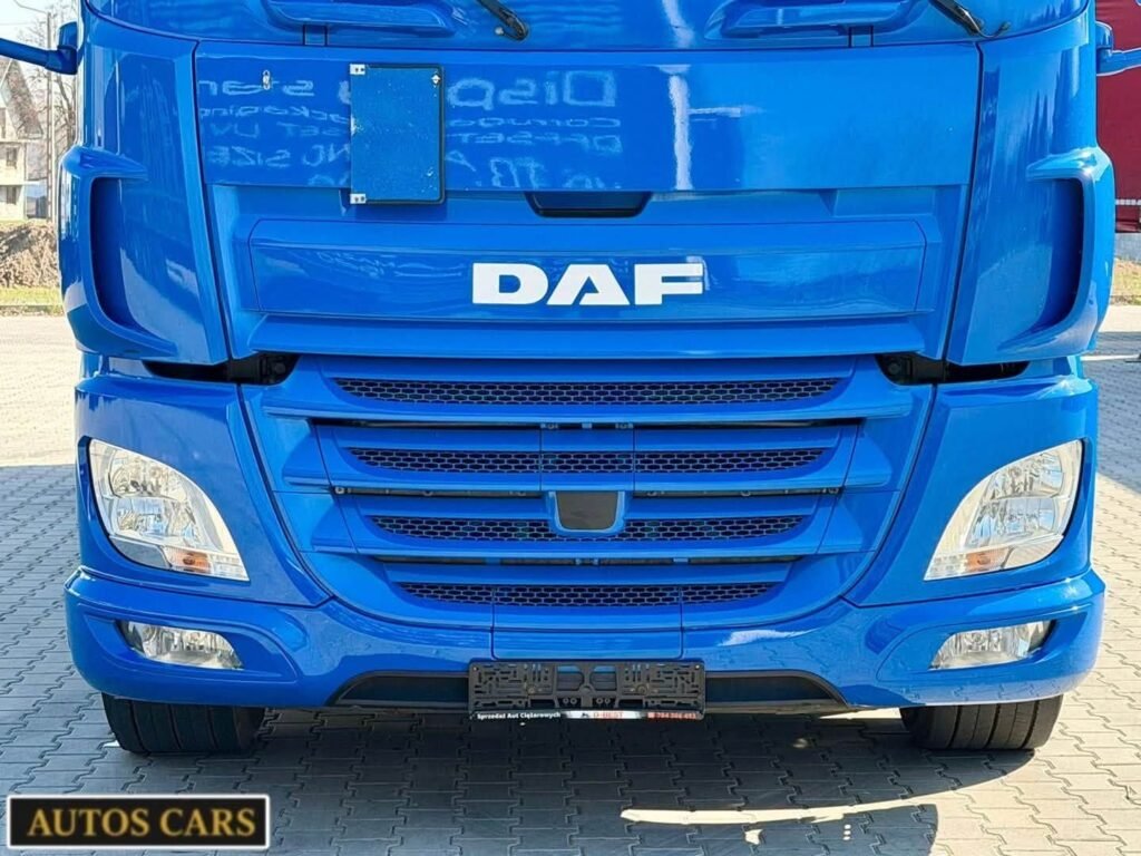 DAF CF 370 Camion Rideau 18 Palettes Élévateur Euro 6 Automatique