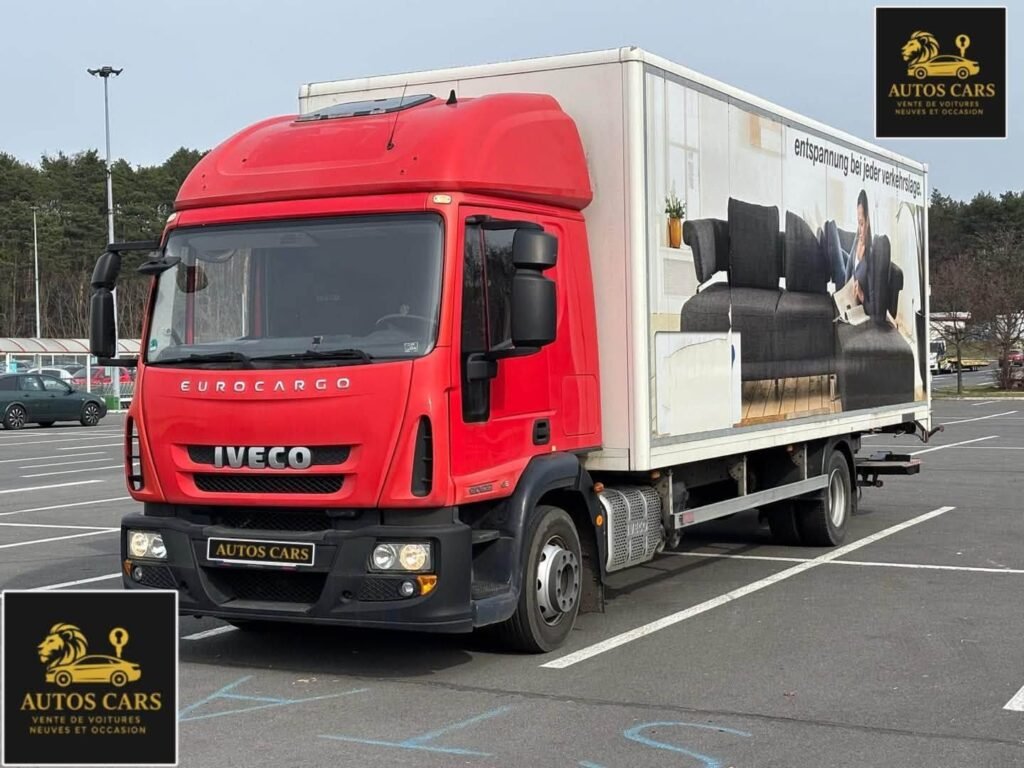 Iveco Eurocargo 120E22 Camion Fourgon Hayon Diesel Manuelle