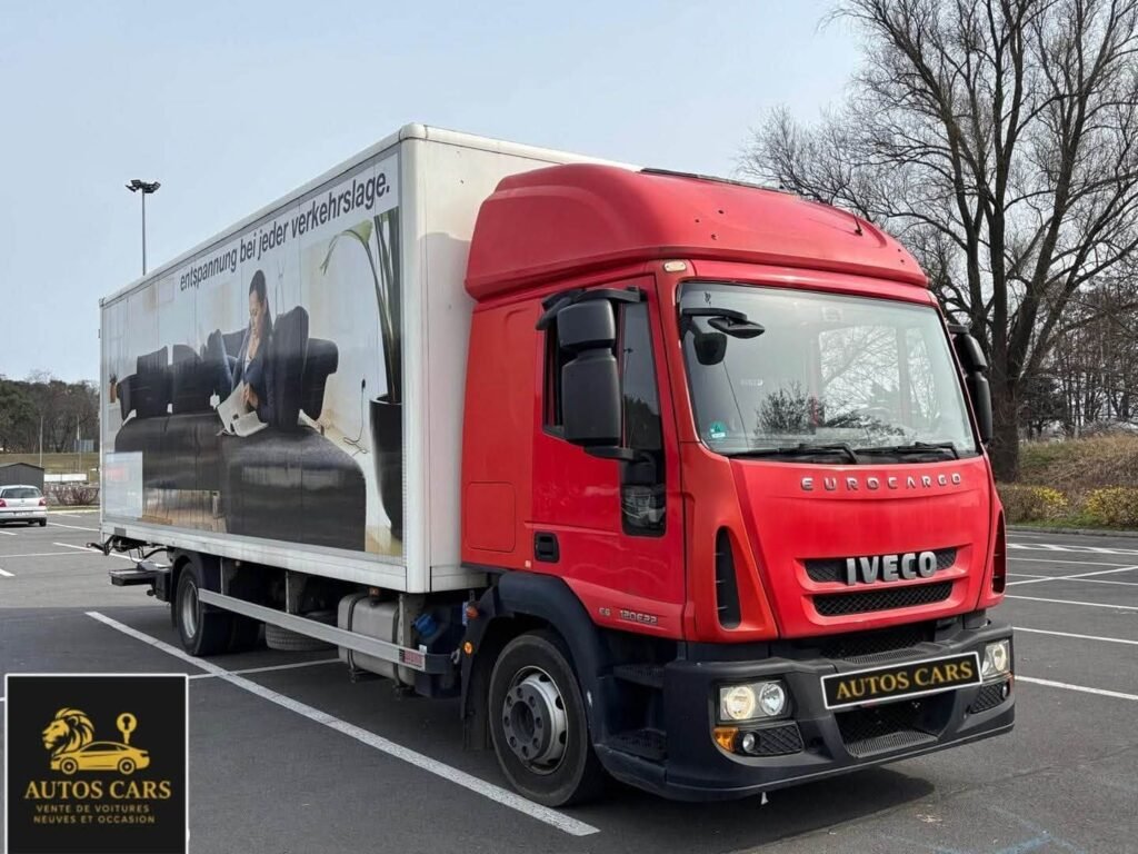 Iveco Eurocargo 120E22 Camion Fourgon Hayon Diesel Manuelle