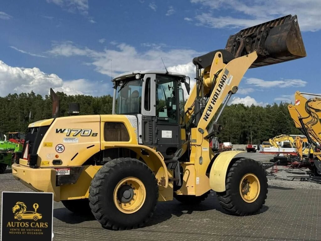 New Holland W170B Chargeuse sur Pneus 15T Bras Longue Portée Diesel