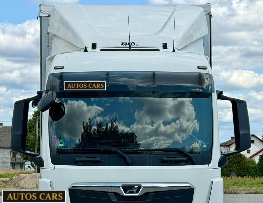 MAN TGL 12.250 Camion Rideau 18 Palettes Automatique Chambre 2 Lits