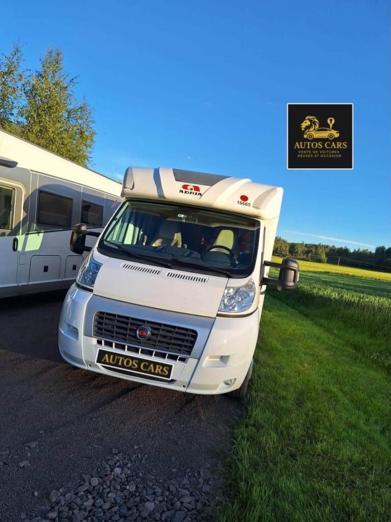 Adria Camping Car Profilé Fiat Ducato Diesel 5 Places 5 Couchages 2011