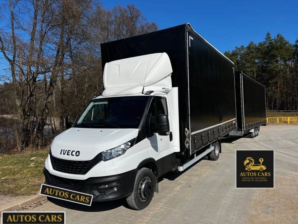 Iveco Daily 70C18 Camion Plateau Bâché Diesel Manuelle 180 CV