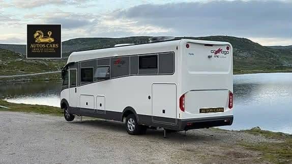 Carthago Camping Car Intégral Iveco Daily Diesel Boîte Automatique 4 Couchages