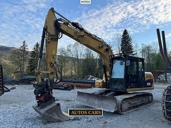 Caterpillar 312D Pelle Hydraulique sur Chenilles 16 600 kg