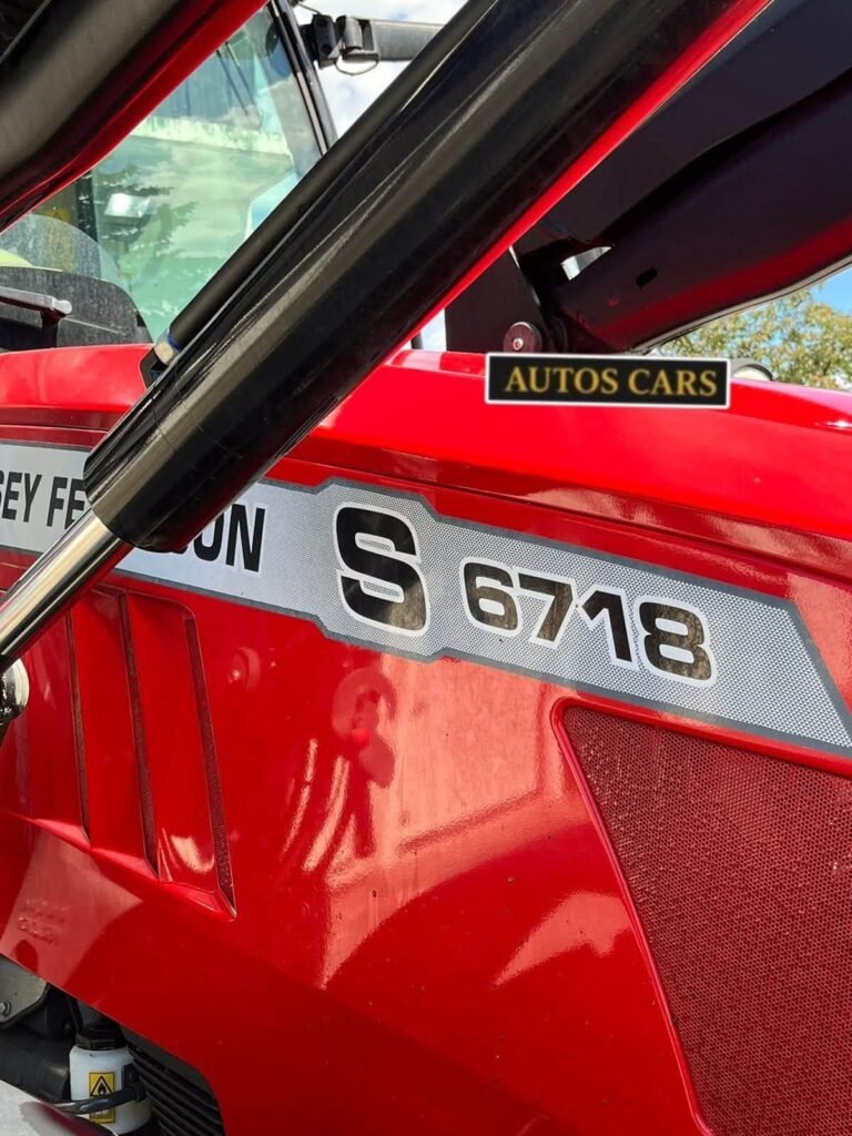 Massey Ferguson 6718 S Tracteur Chargeur Frontal Diesel 201 CV