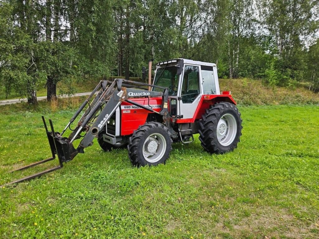 Massey Ferguson 690T Turbo Tracteur Agricole Diesel 90 CV