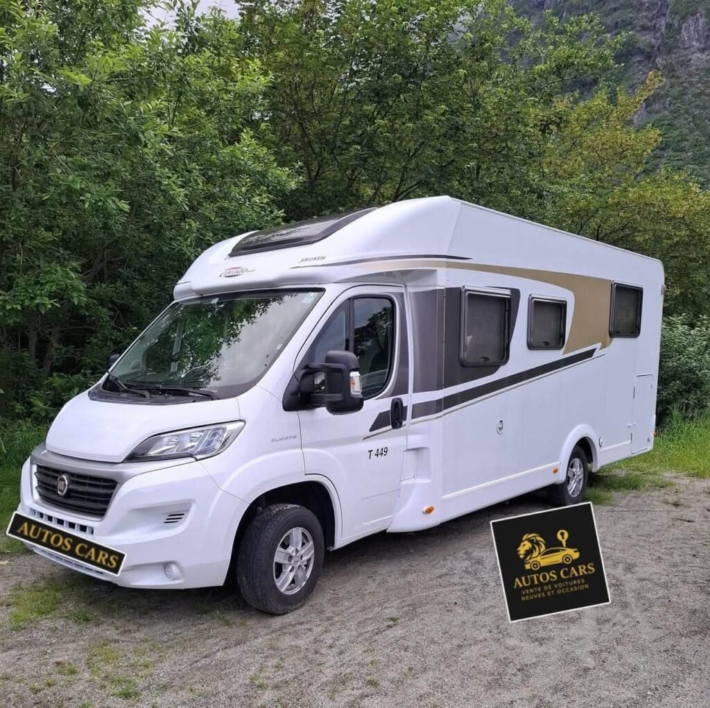 Carado T449 Camping-car Profilé Fiat Ducato Diesel 4 Couchages