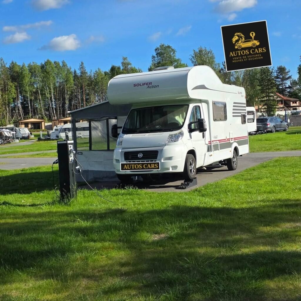 Solifer Action A663 Camping Car Capucine Fiat Ducato Diesel 6 Couchages