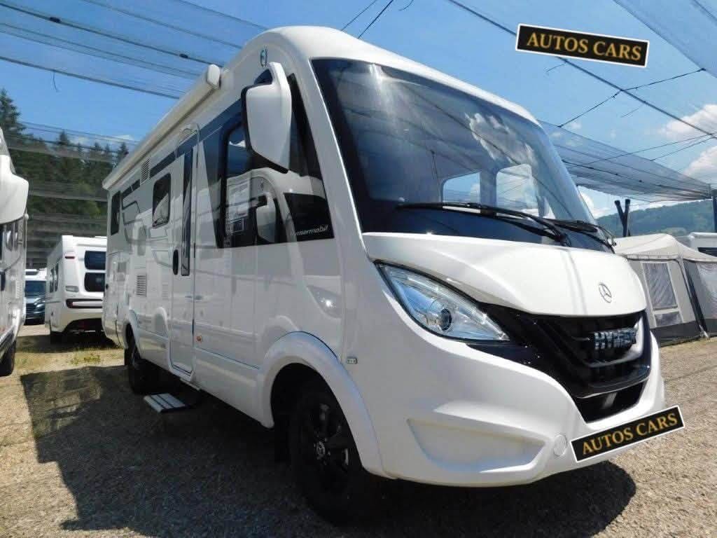Hymer Camping Car Intégral Mercedes Diesel Boîte Automatique Neuf 4 Couchages