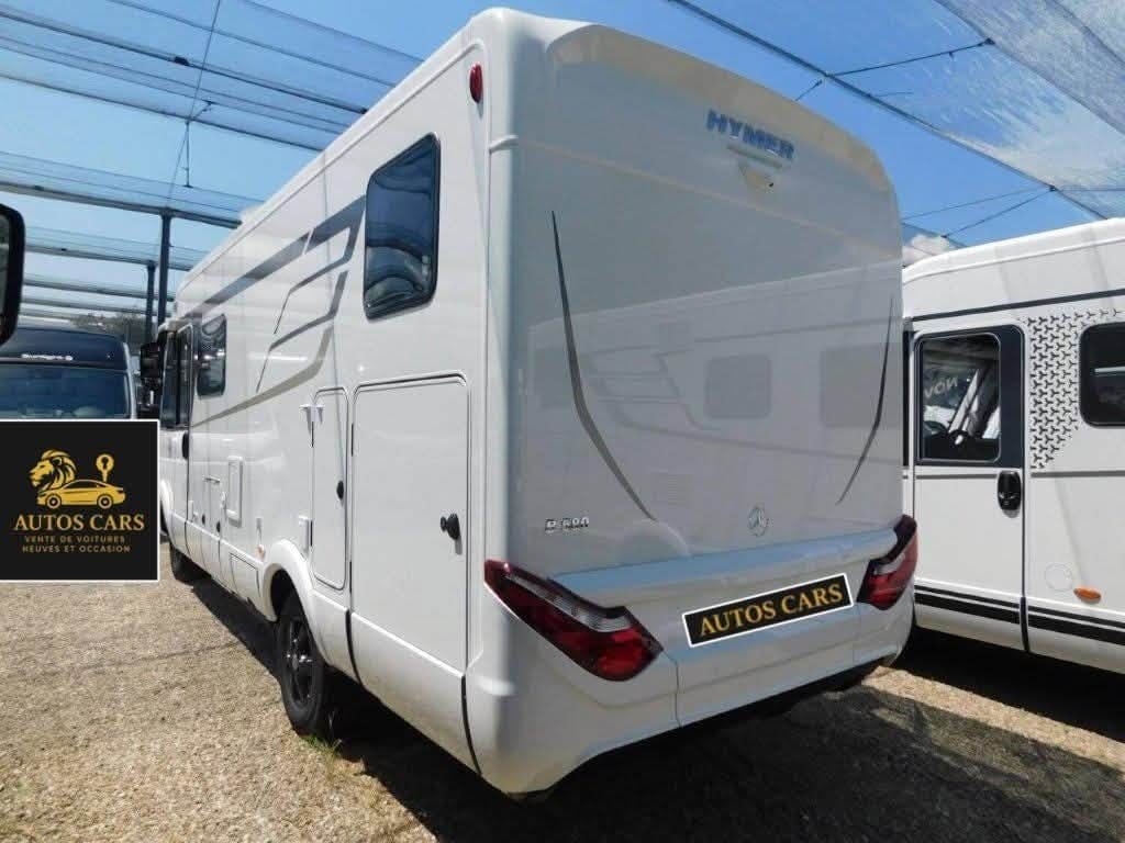 Hymer Camping Car Intégral Mercedes Diesel Boîte Automatique Neuf 4 Couchages
