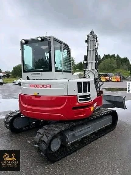Takeuchi TB280FR Pelle Hydraulique 8,5 t Rototilt Godet Curage 2023